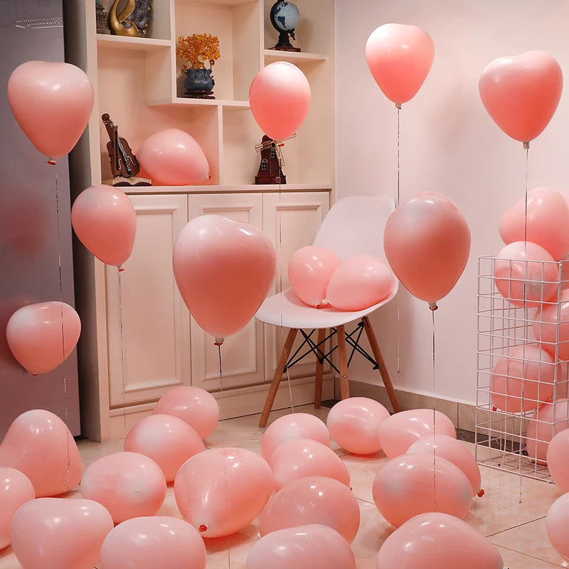 イベント・バルーン装飾 | ハート型バルーンセット | 10/20個
