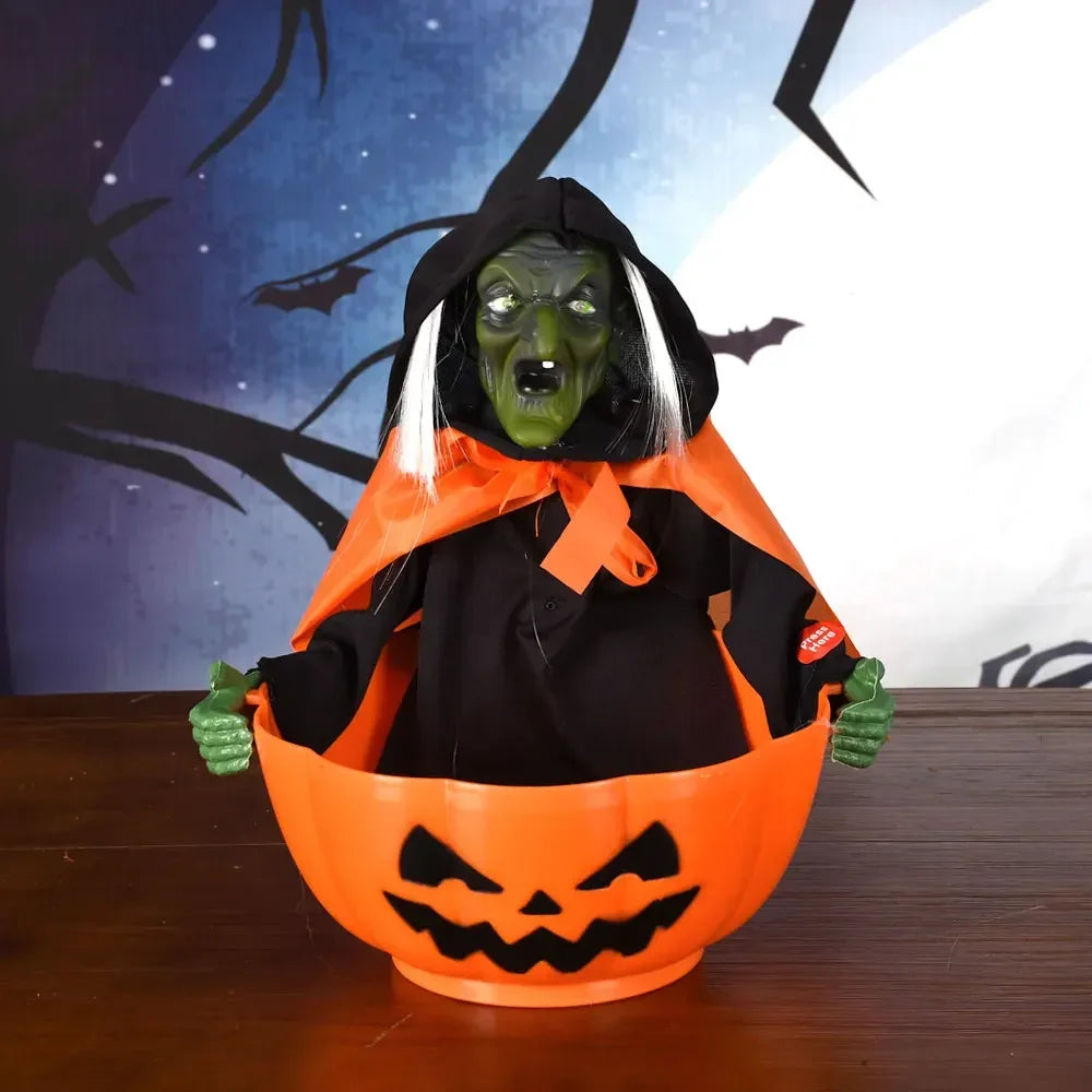 イベント・ハロウィングッズ| 魔女キャンディボウル デコレーション