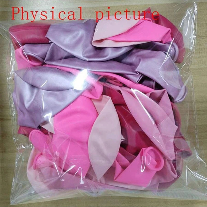 イベント・バルーン装飾|メタリックミックスバルーンセット(50/60個)