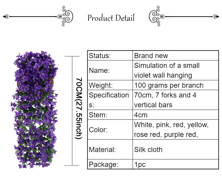 造花ハンギングローズ&アイビー壁掛け