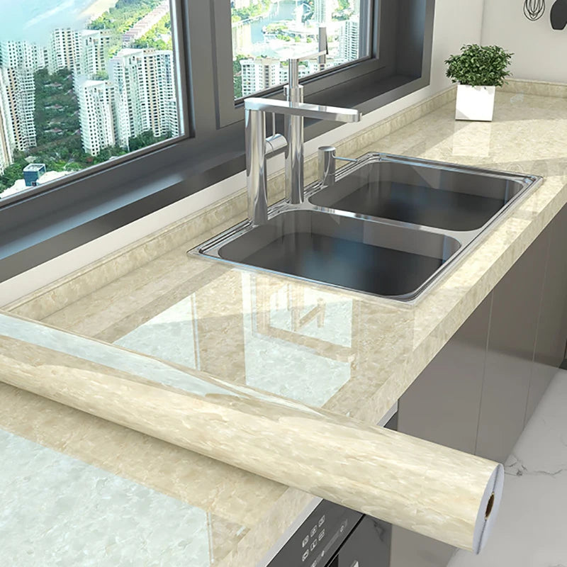 DIY用 天然石タイル風 ステッカー 40c幅 1M/3M/5M 消臭・防汚機能