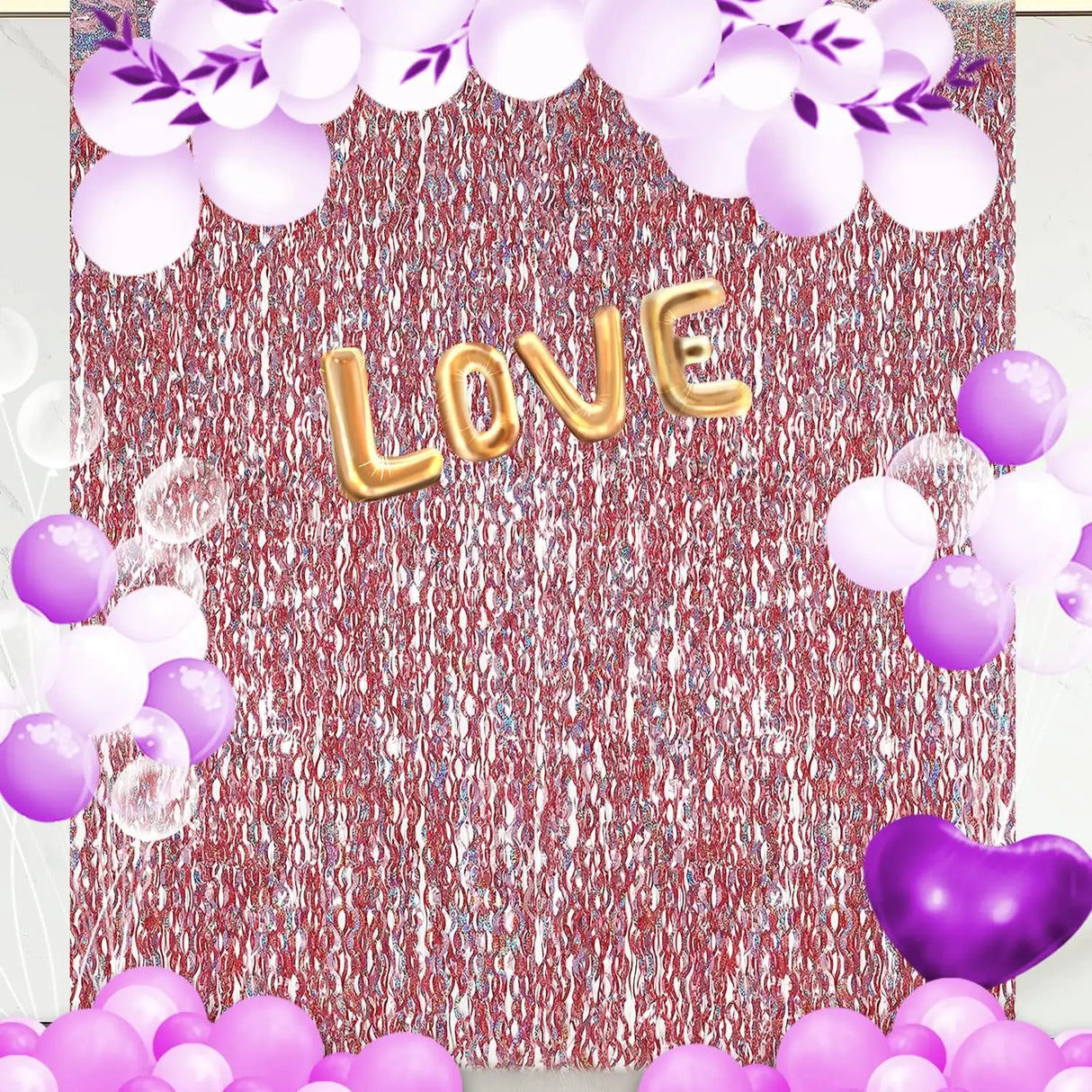 パーティー・インテリア用装飾 波形カーテン 壁面装飾 イベント用