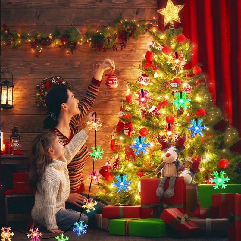 ソーラーライト|イベント・クリスマス装飾|ソーラー充電式 防水LEDイルミネーションライト (22M)