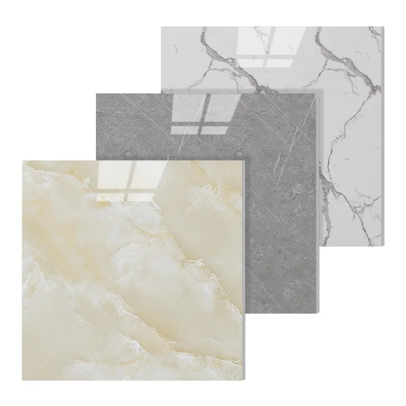 DIY用 大理石タイル風 ステッカー 10枚入 おしゃれな大理石柄