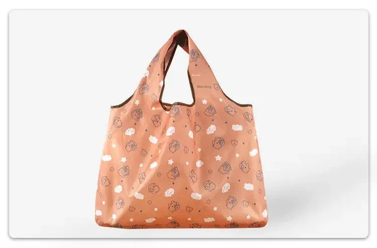 | ノベルティ用品 | かわいい厚手防水折りたたみエコバッグ