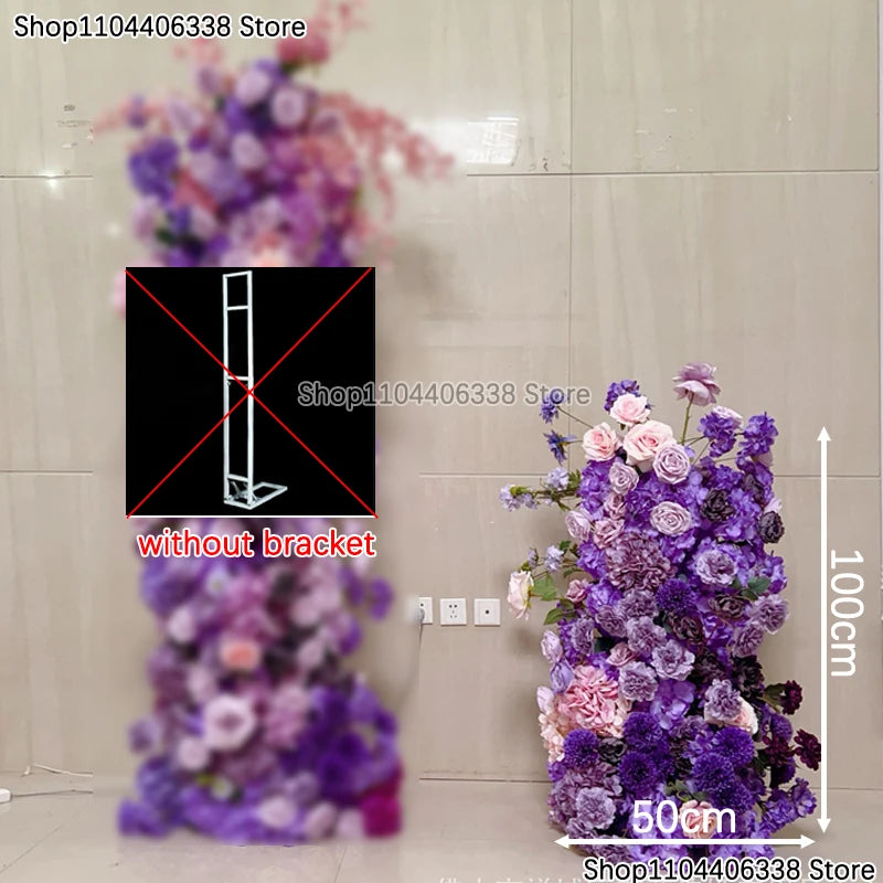 ロマンティックパープル フラワーデコレーション