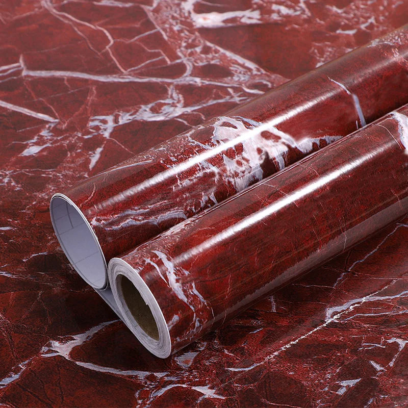 DIY用 大理石タイル風 ステッカー 40c幅 1M/3M/5M/10M 防水性・消臭性