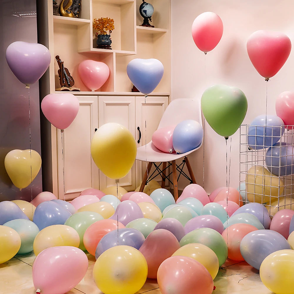 イベント・バルーン装飾 | ハート型バルーンセット | 10/20個