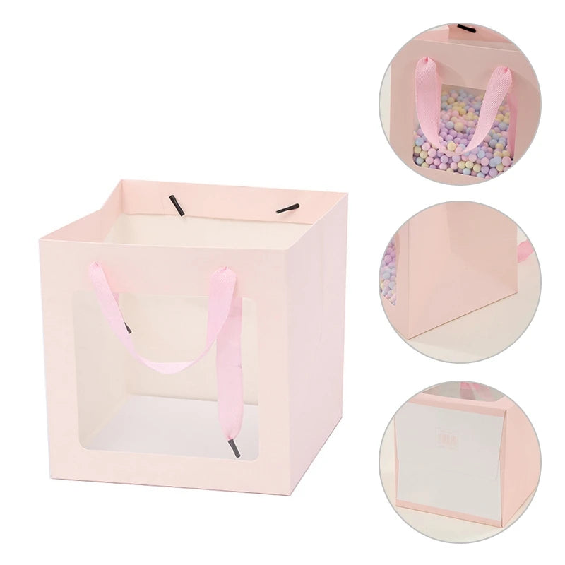 |ノベルティ用品 | 透明窓付きギフトバッグ | S/ M/ L