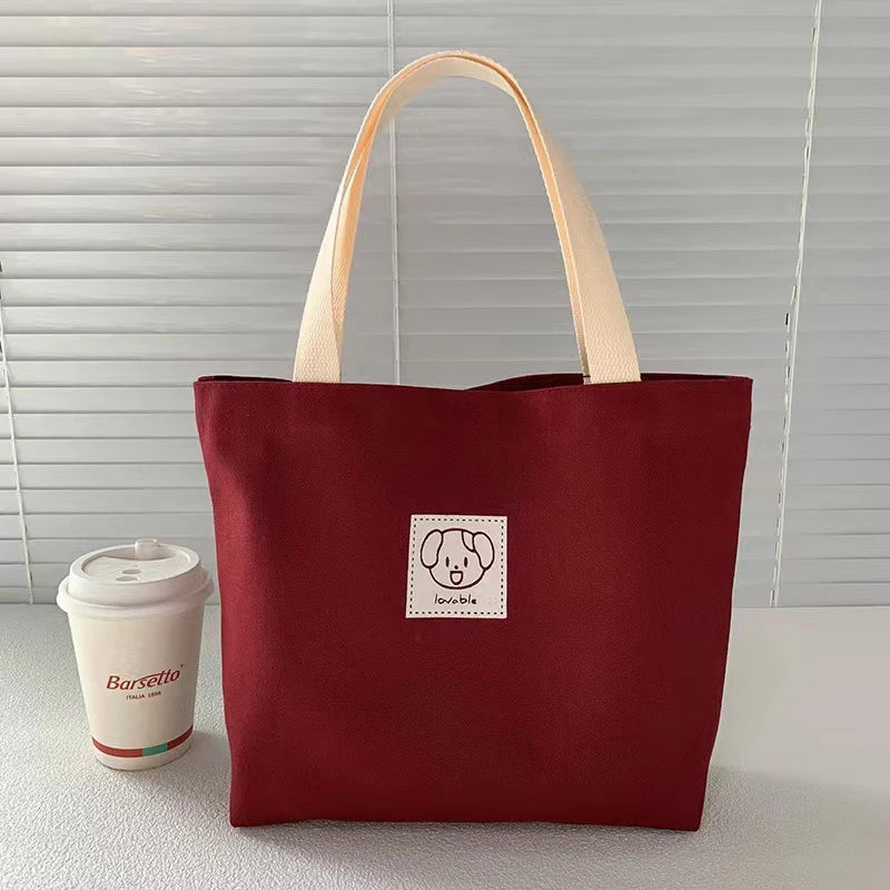 |ノベルティ用品 |シンプル大容量キャンバスバッグ | 29 ×31cm