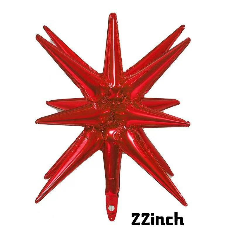 クリスマス用キャンディケインホイルバルーンセット