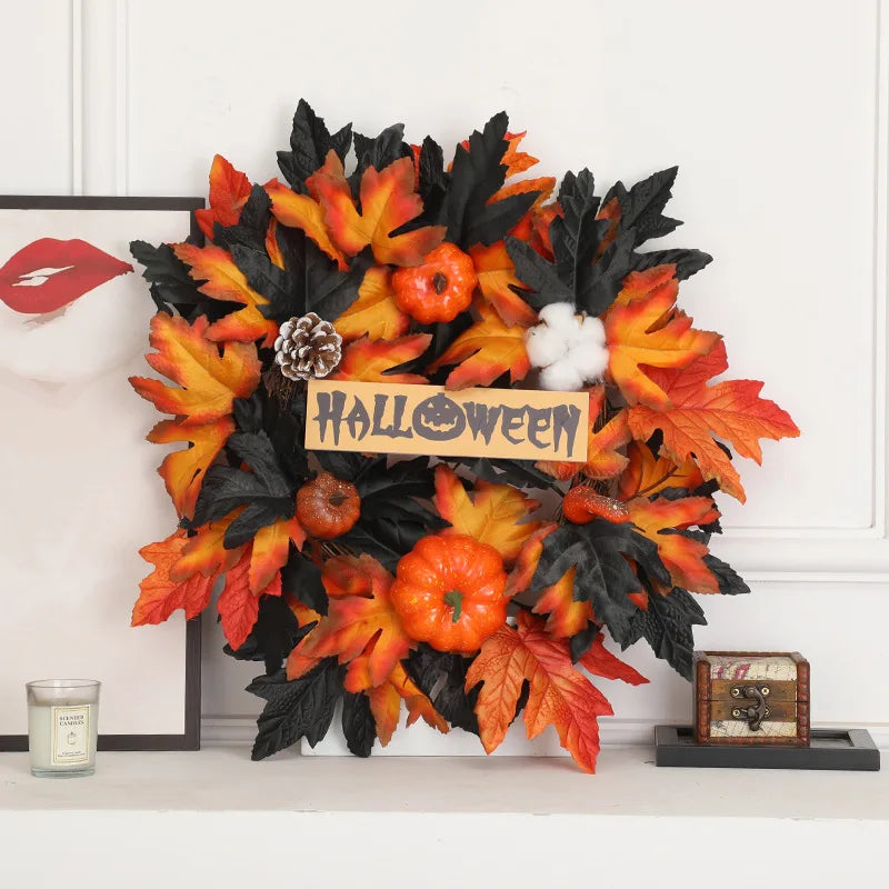 イベント・ハロウィングッズ|かぼちゃリース