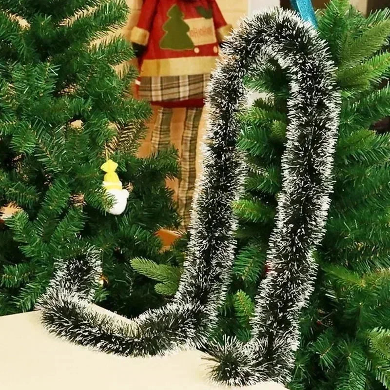 イベント・クリスマス装飾|ティンセルリボンガーランド2m