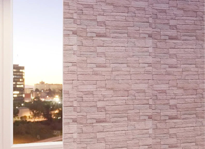 DIY用 レンガ風ステッカー 70x77cm 5pcs/10pcs 大判サイズ防水仕様