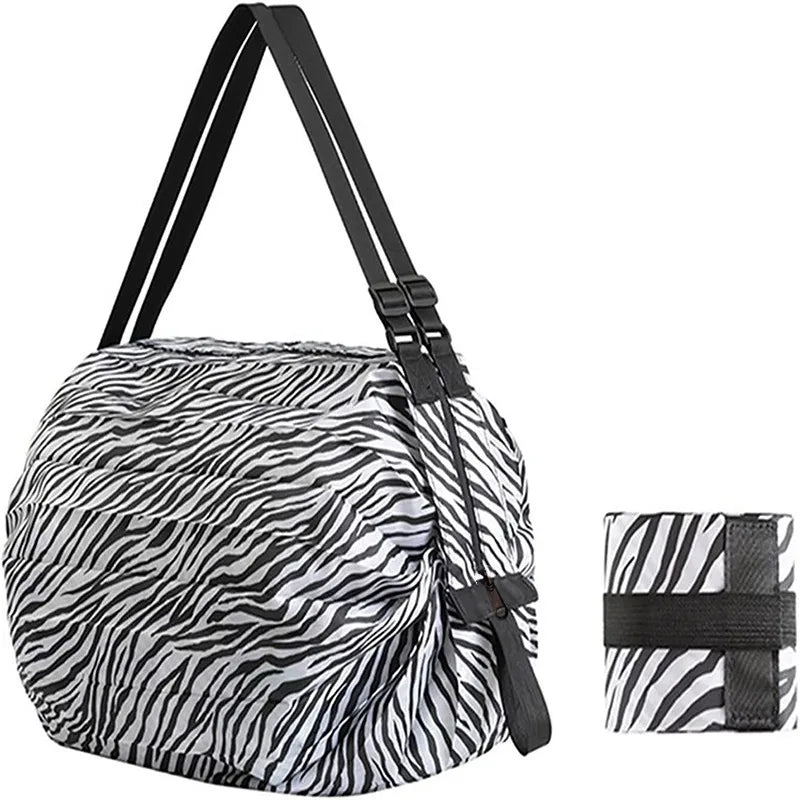 | ノベルティ用品 | 折り畳みアニマル柄エコバッグ | 40×40c