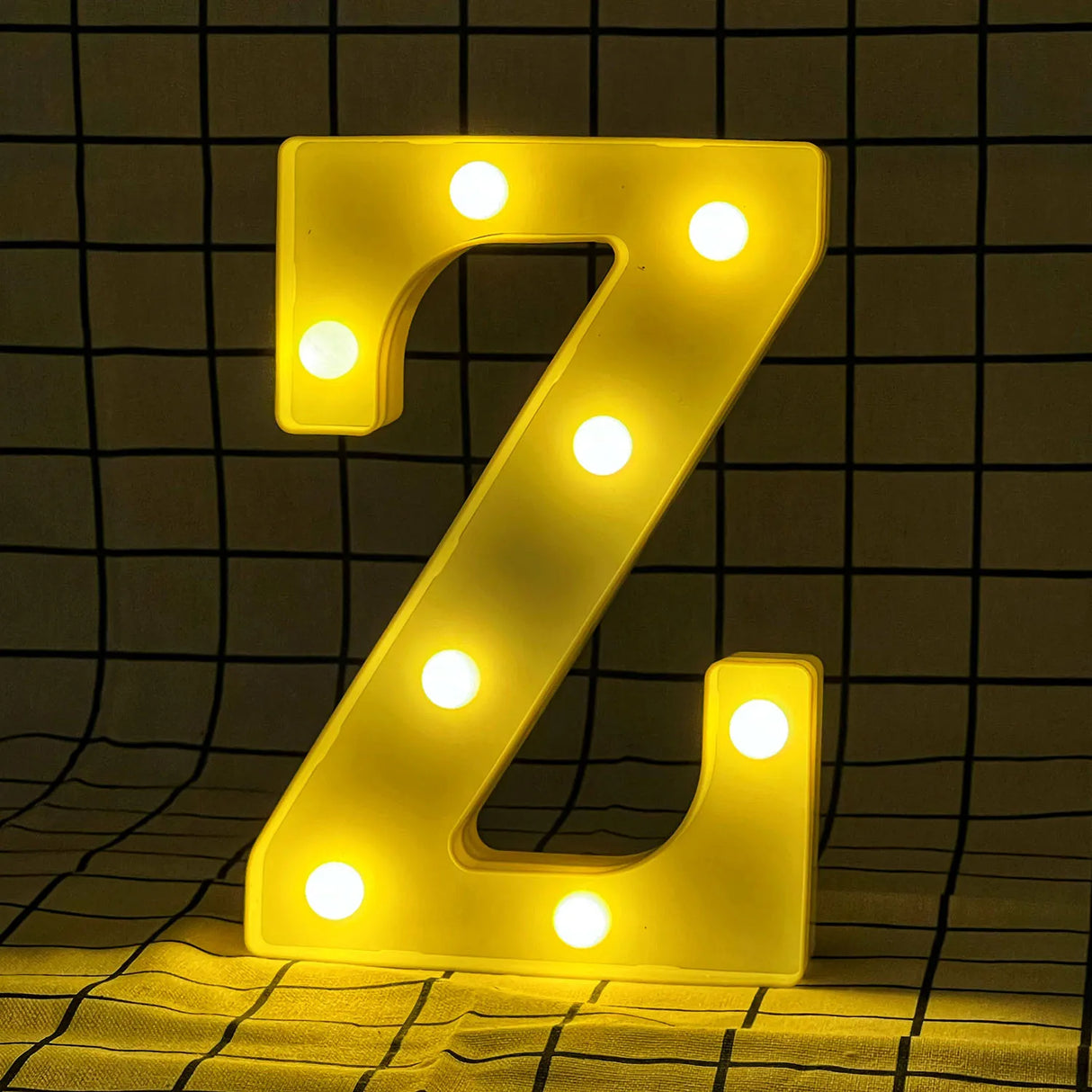 【LED装飾】LEDライト・デコレーションライト(ハート/数字/アルファベット)22cm ハート16cm