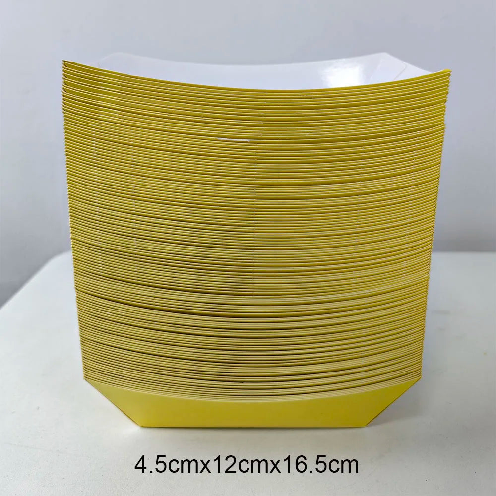 |イベント・ノベルティ用品 | 紙製ミニフードトレイセット | W16.5×H4.5×D12c