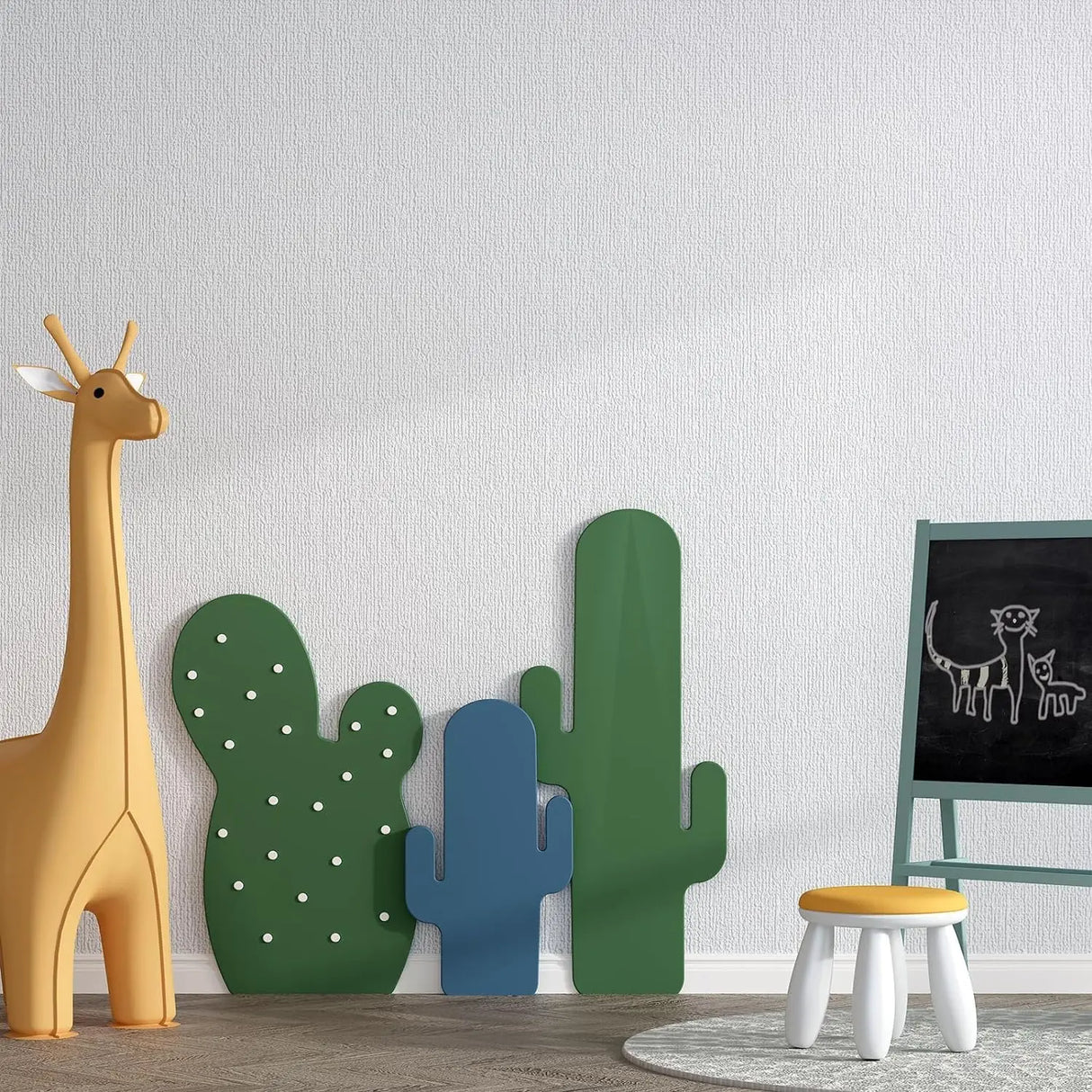 壁面装飾 インテリア用壁紙風カラーシート 50c幅 長さ2.8M 防水・難燃・遮音