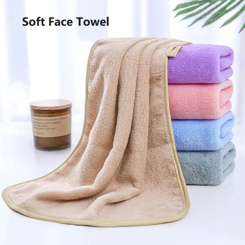 ノベルティ用品 | 極細マイクロファイバーフェイスタオル | 35x73cm