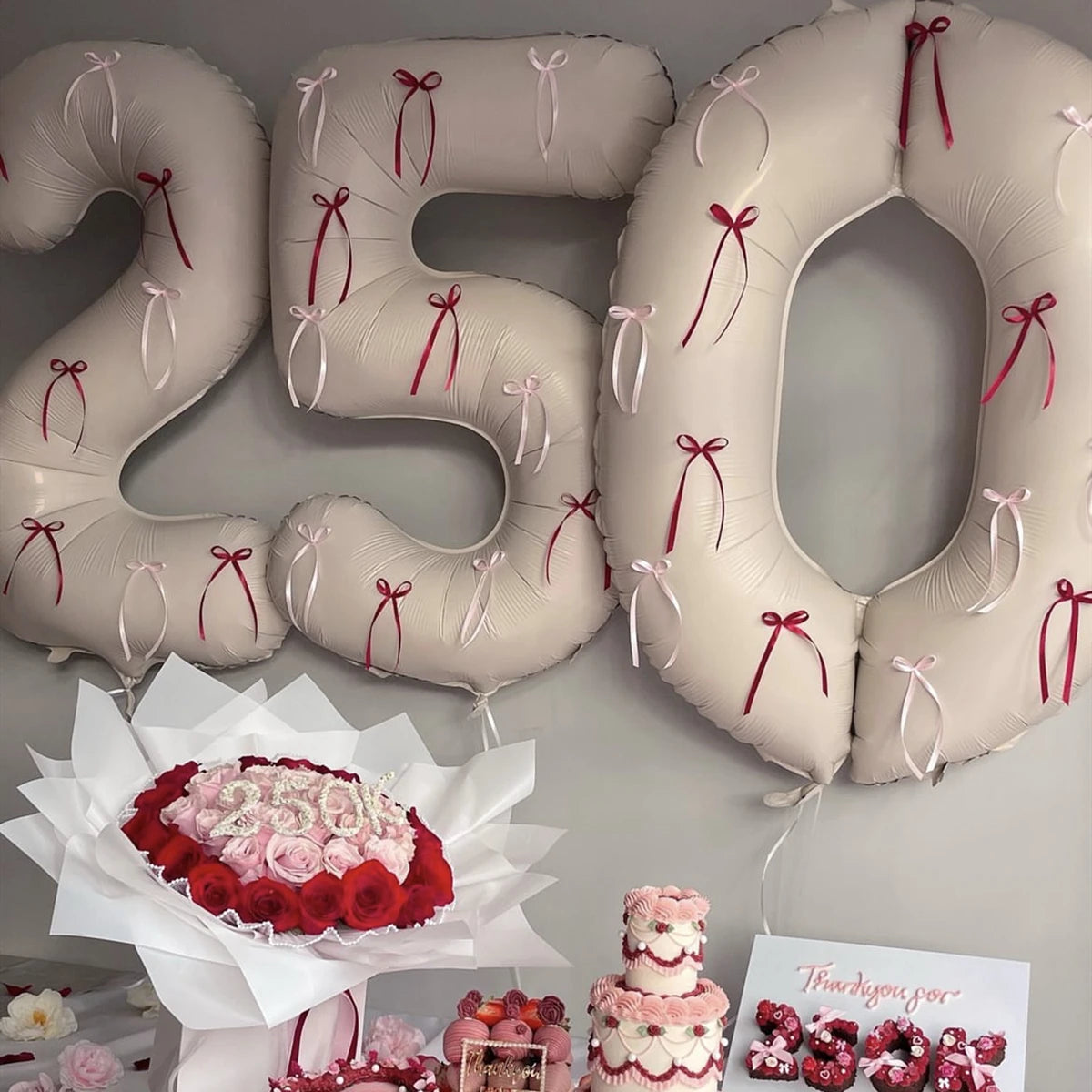 イベント・バルーン装飾|アルミホイル数字バルーン(1個)