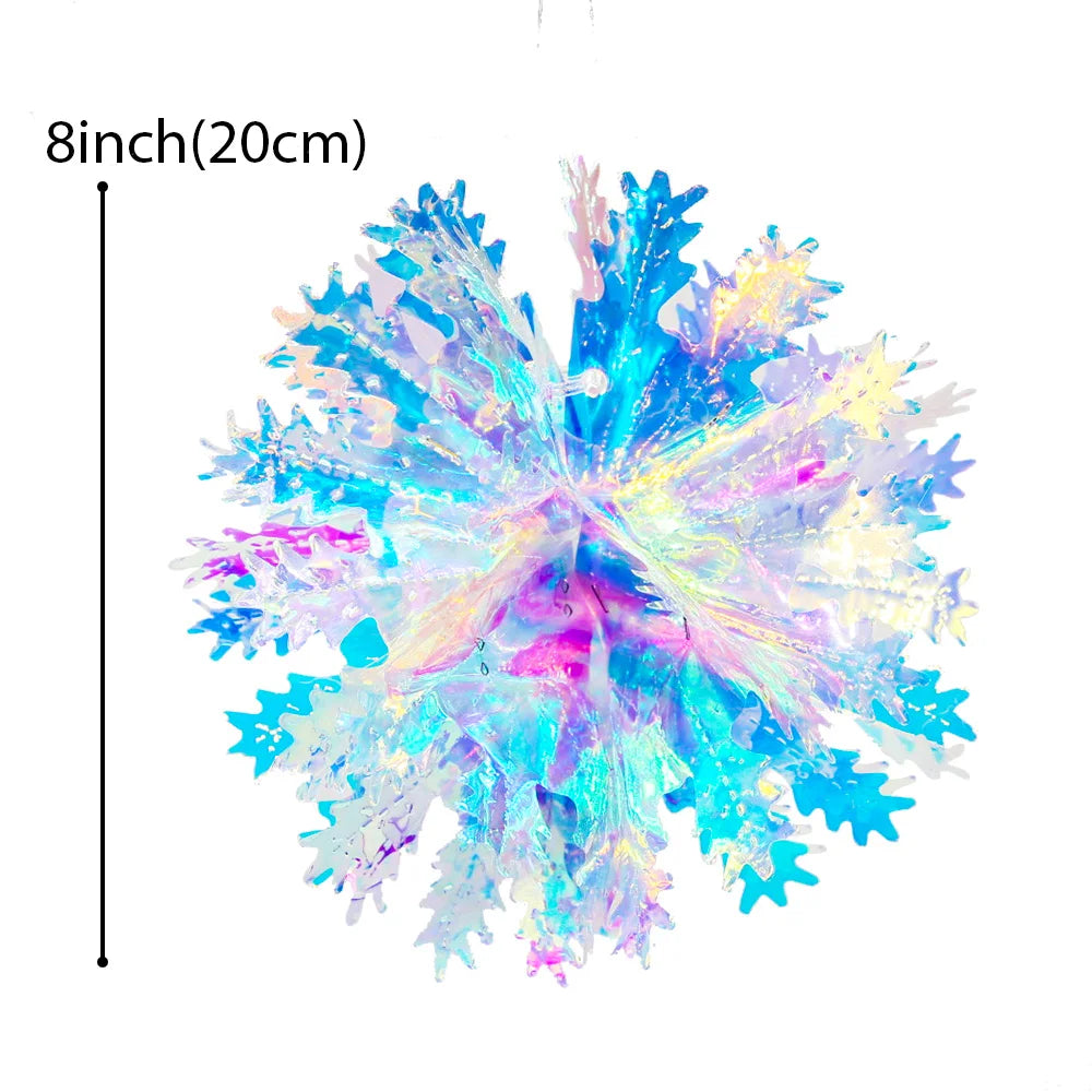 オーロラカラー天井飾り吊り下げセット・パーティー・イベント用デコレーションアイテム