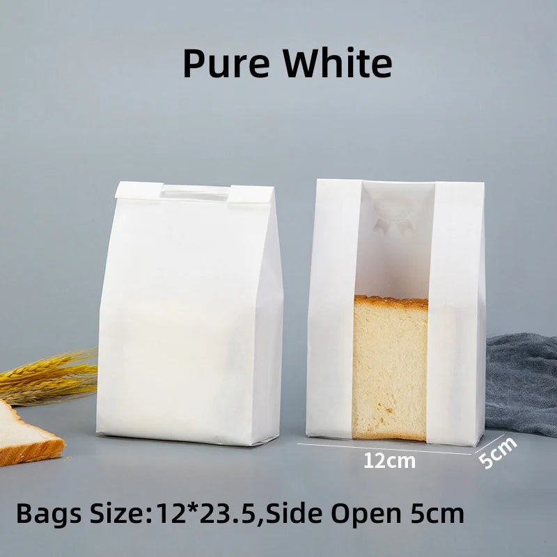 |ノベルティ用品 | 透明窓付きクラフトバッグ 50枚入