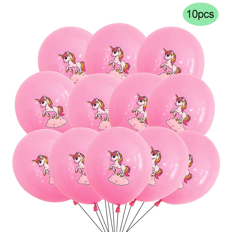 イベント・バルーン装飾 | ユニコーン・アニマル柄パーティ用グッズいろいろ