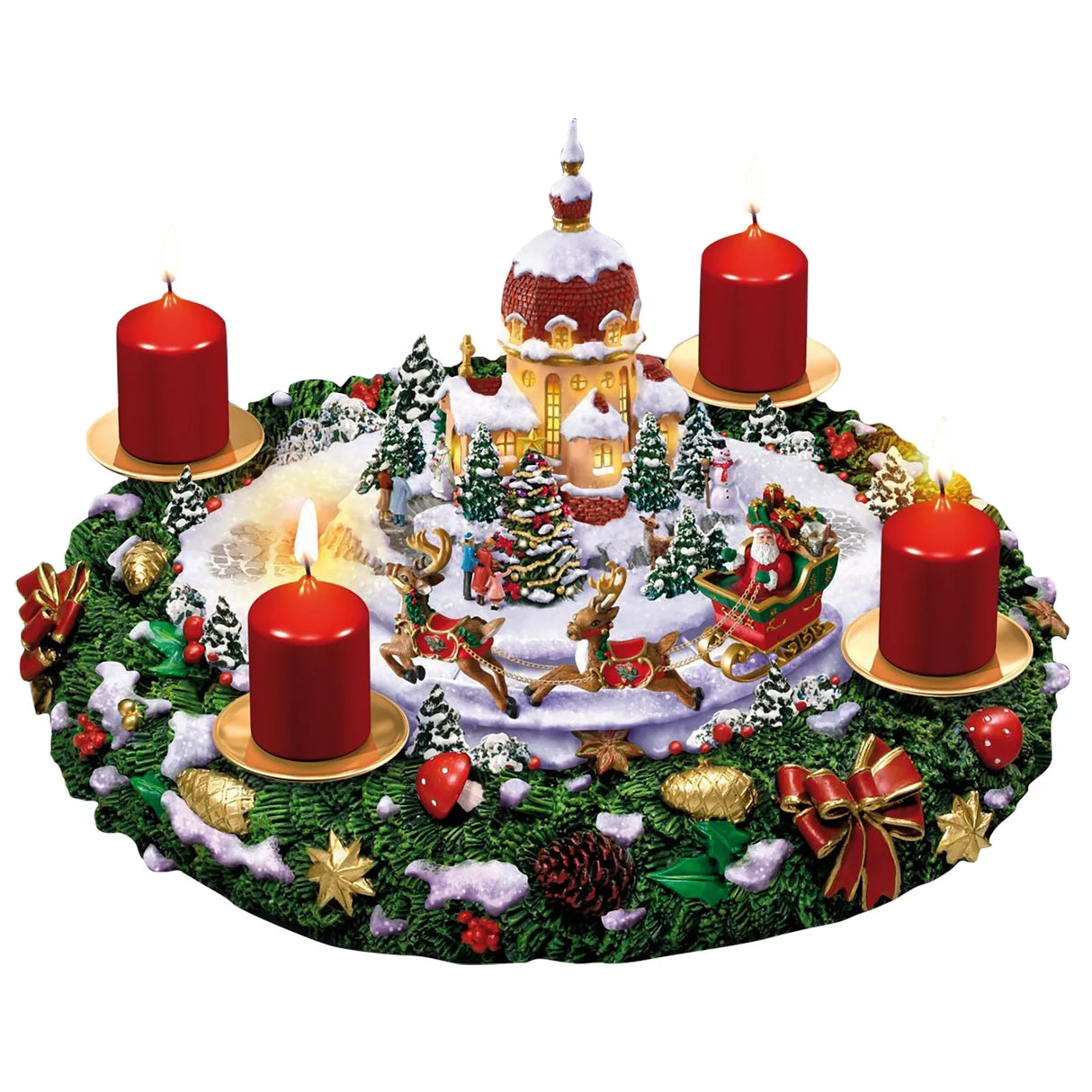 【インテリア装飾】ガラス用装飾ステッカークリスマス柄(1枚入り)