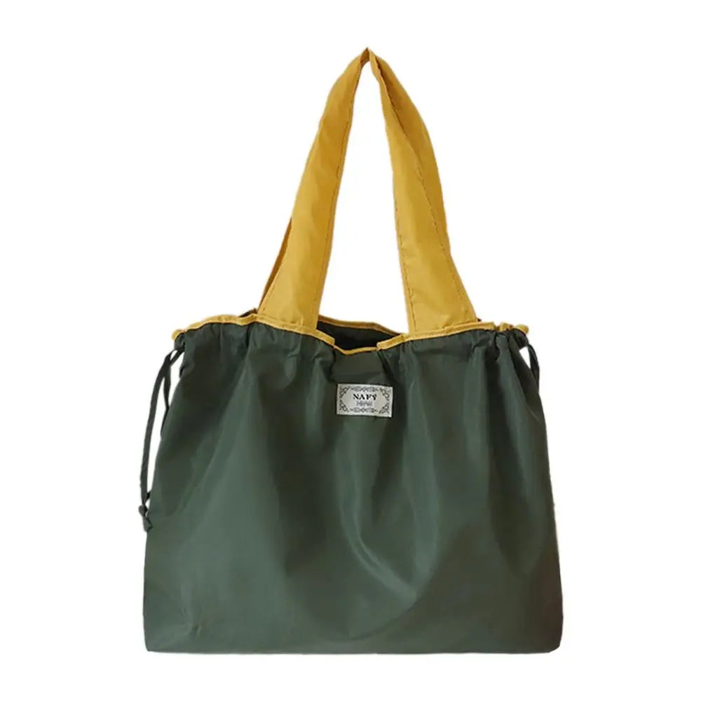 |ノベルティ用品 | 折り畳み可能 巾着型エコバッグ | 47×35cm