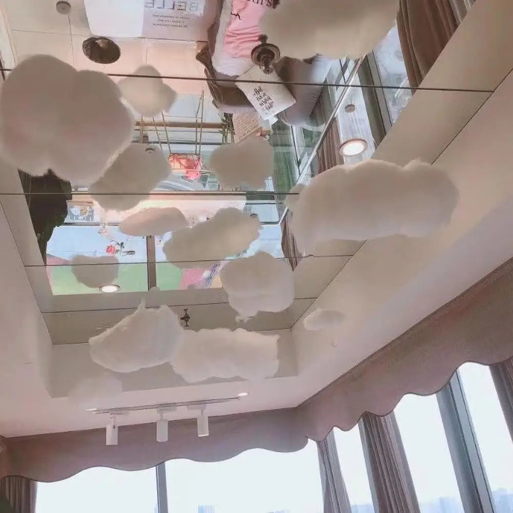 イベント・パーティー装飾|メルヘン装飾 ふわふわコットン雲(S/M/L)