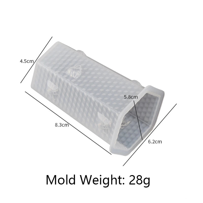 クラフト・DIY用|ハンドメイドキャンドル用 ハニカム型