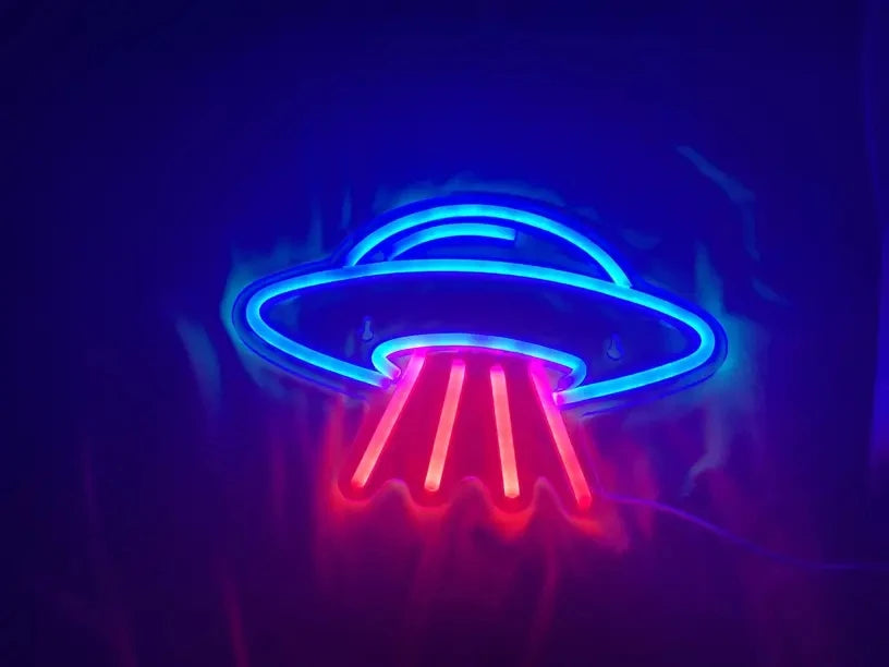 UFO LEDネオンサイン(ネオン看板) 調光可能