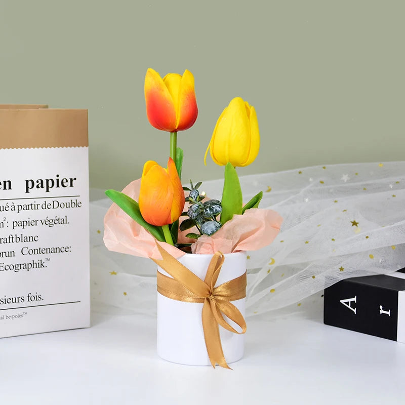 ラウンドミニフラワーボックス ギフト用