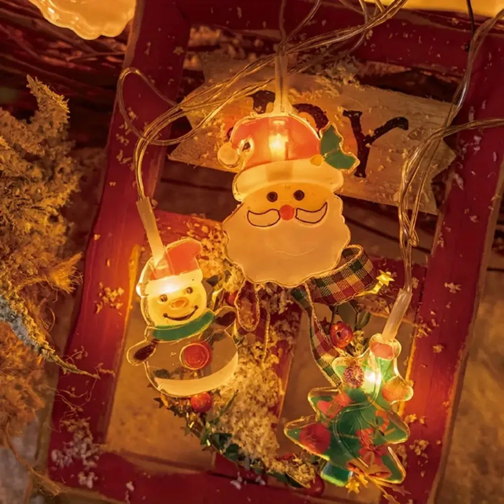 ドレープライト|イベント・クリスマス装飾|クリスマスLEDライトストリング (1.5M)