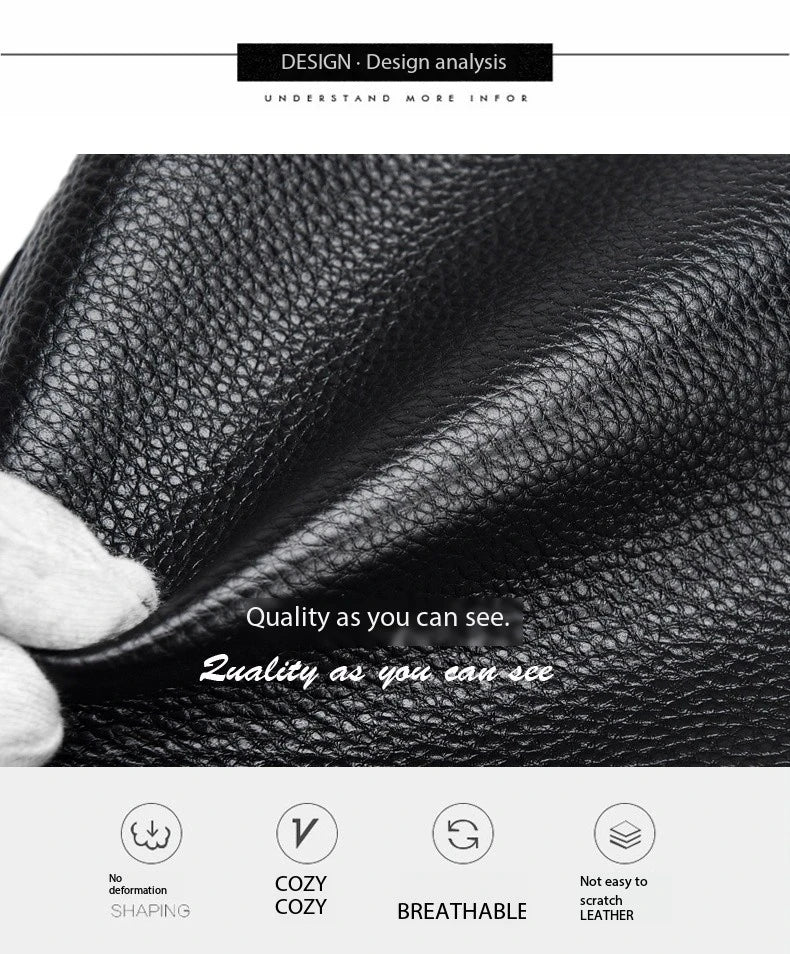 |イベント・ノベルティ用品 | メンズPUレザークラッチバック | W26cm×H17cm×D3cm