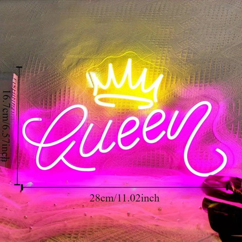 クラウンクイーンLEDネオンサイン(ネオン看板)