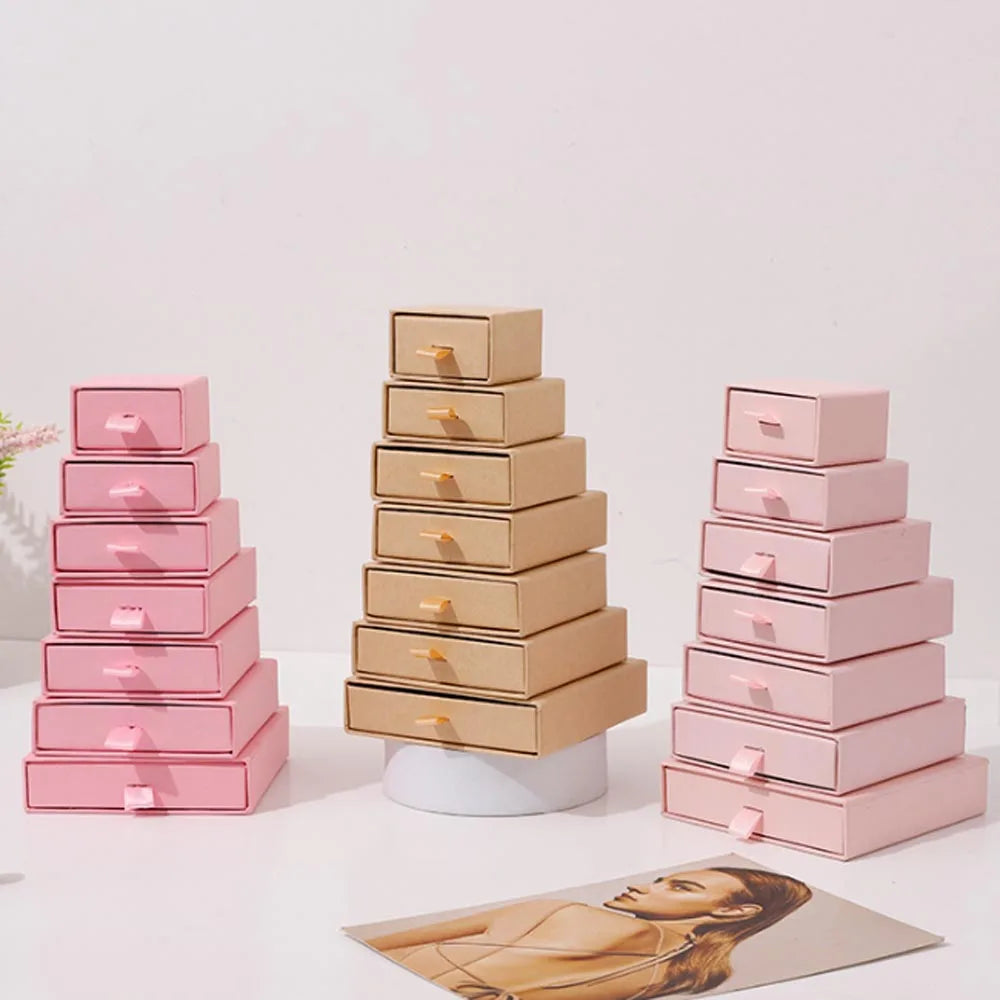 |イベント・ノベルティ用品 | ジュエリーギフトボックス10個セット | 7~8c 4サイズ