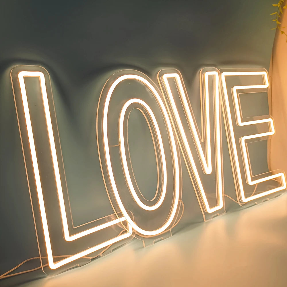 アルファベット型LEDライト USB電源タイプ