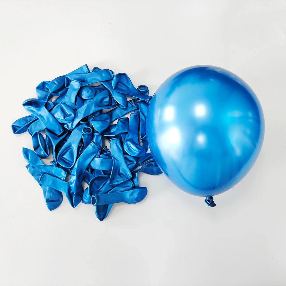 イベント・バルーン装飾 | メタリックカラー バルーンセット | 10/20/3050個