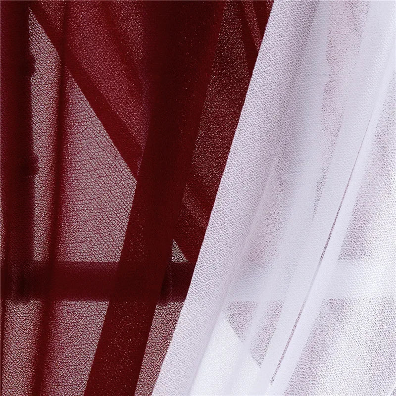 インテリア・パーティ装飾 | シフォン椅子リボン 20個セット| 全長2.5m