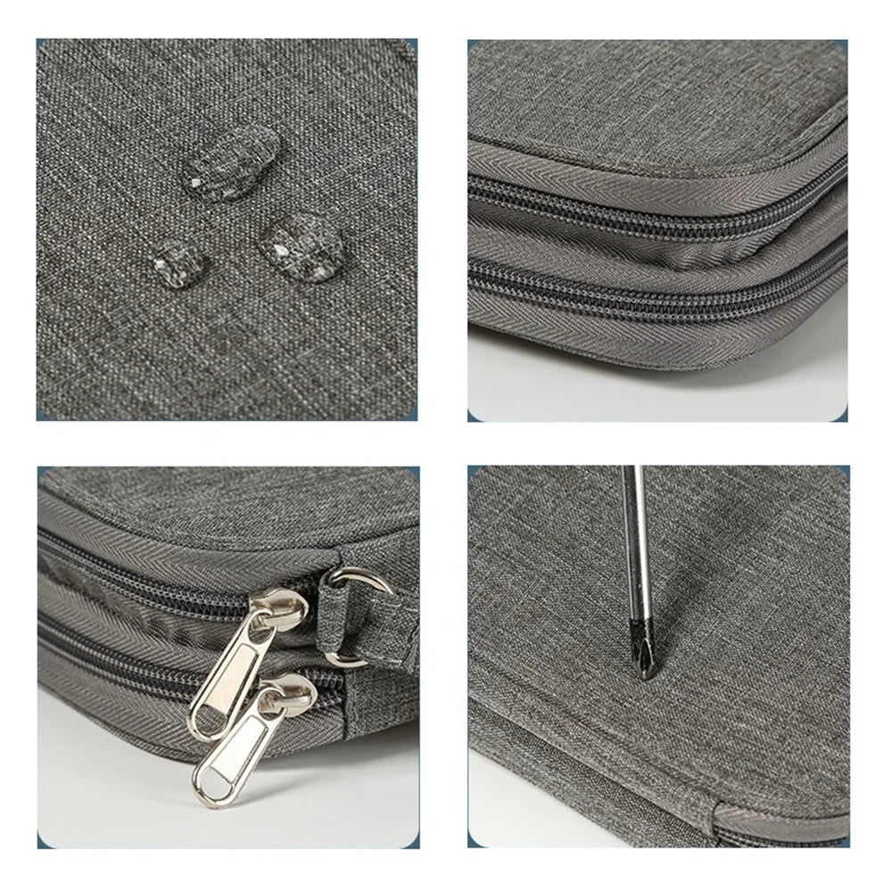 |イベント・ノベルティ用品 | 防水 電子機器W収納ケース | W13×H21×D5㎝