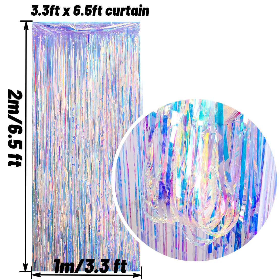 オーロラカラー天井飾り吊り下げセット・パーティー・イベント用デコレーションアイテム