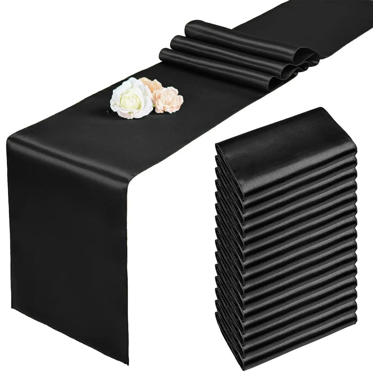 インテリア・パーティ装飾 | サテンカット生地 | 全長 2.75m