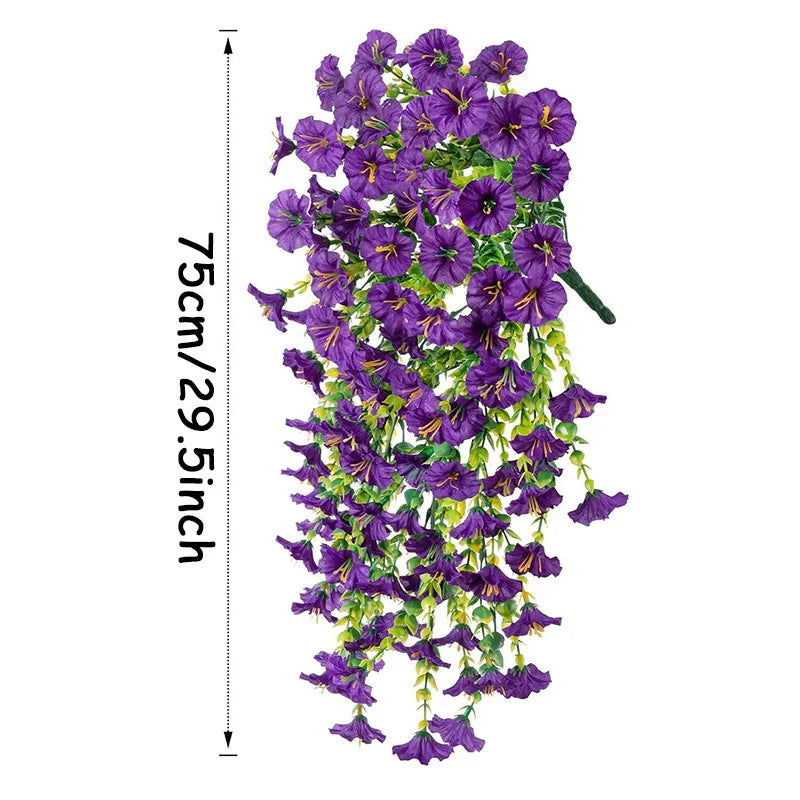 パーティー・ガーデン装飾|造花ペチュニア(75c)