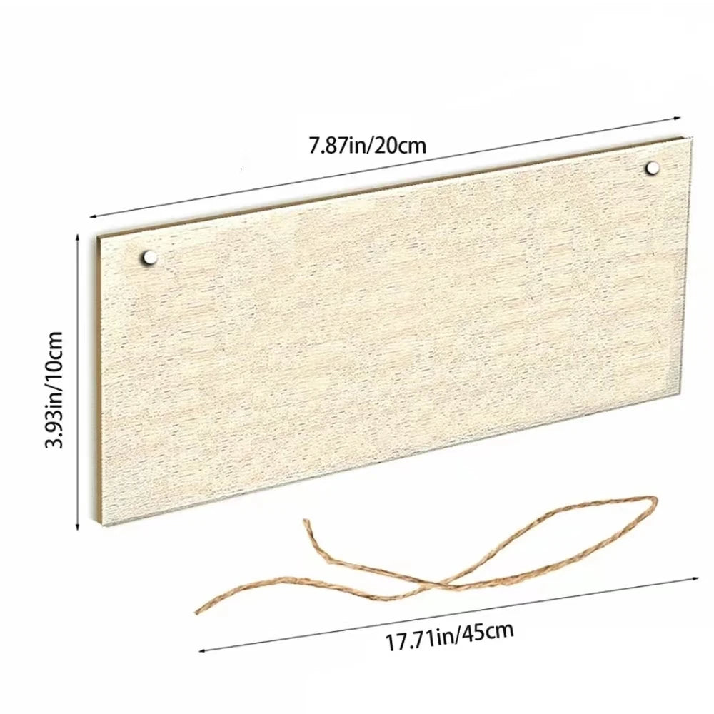 アメリカンヴィンテージスタイル 木製 両面リバーシブル吊り下げ看板(OPEN/CLOSED)