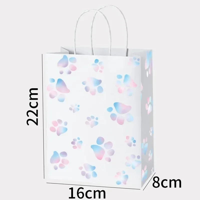 |ノベルティ用品 | アニマルパターンプリントギフトバッグ | 16 x22x8c