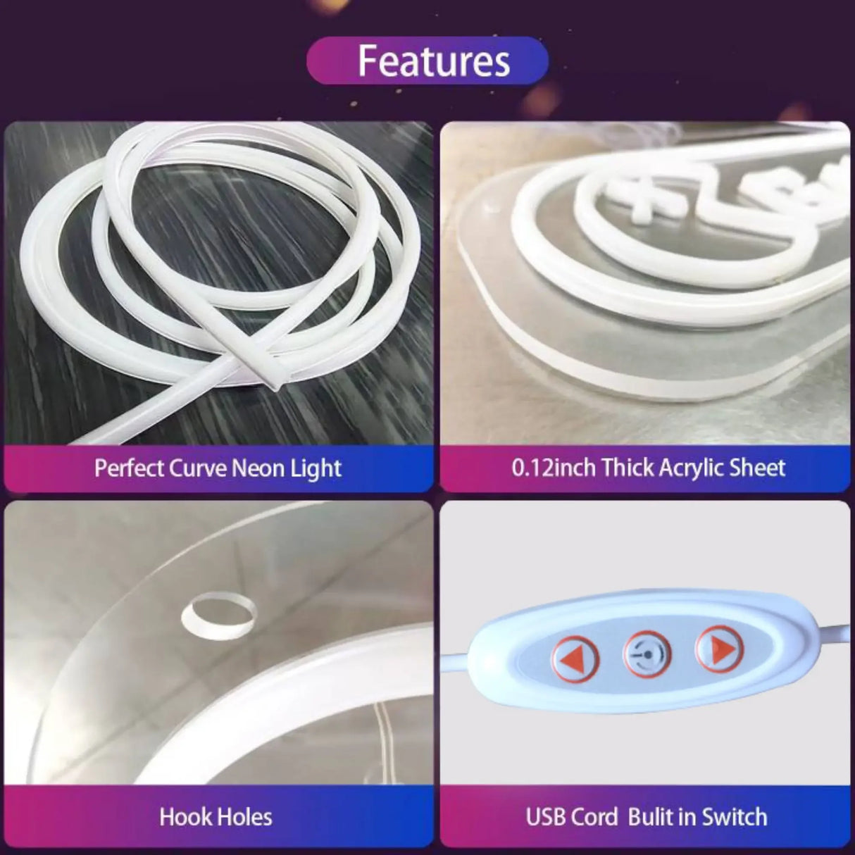 Good Vibes LEDネオンサイン(ネオン看板)