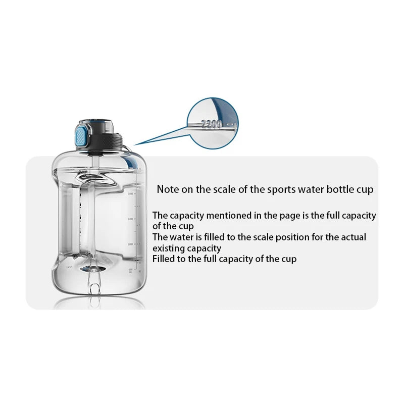 |イベント・ノベルティ用品 | 大容量クリアカラードリンクボトル | 1700ml/2500ml/3800ml