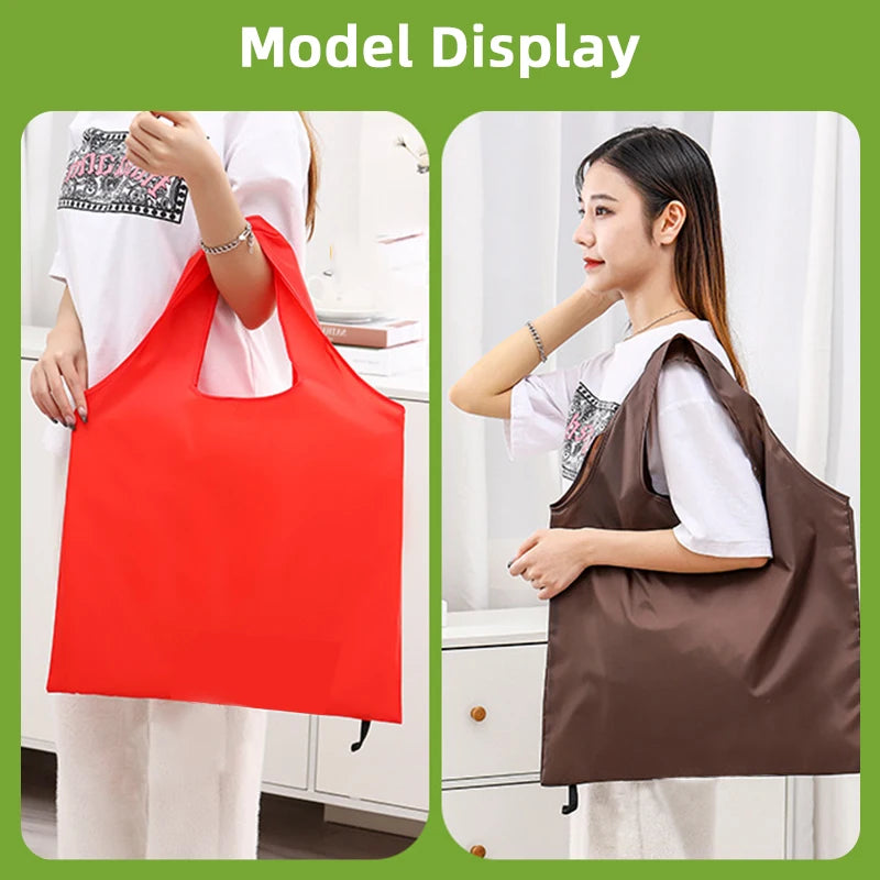 |ノベルティ用品 | 大容量折りたたみエコバッグ | 46×41c