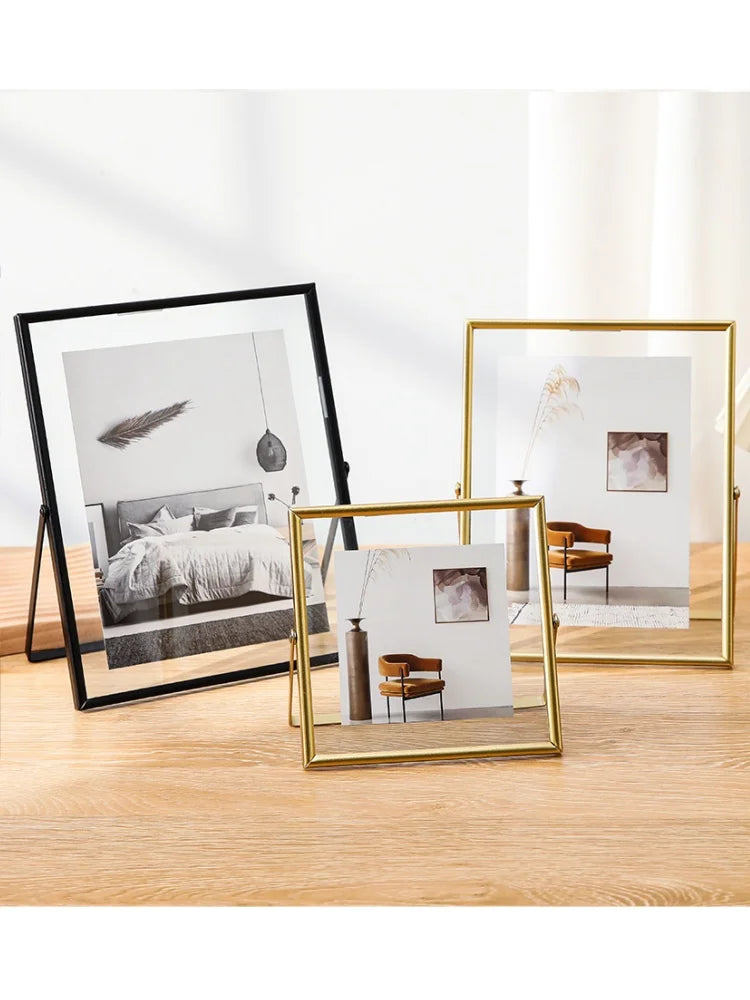 結婚式・インテリア装飾|透明アクリルフォトフレーム 4/6インチ